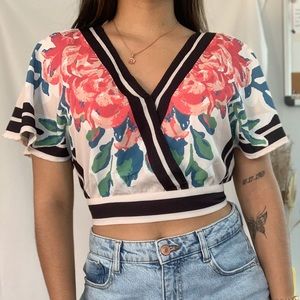 Flying Tomato - Floral Top